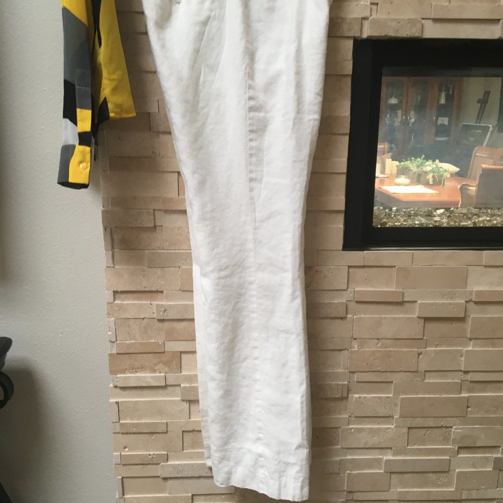 Anne Klein Wide Leg Linen Pants - Picture 5 of 7